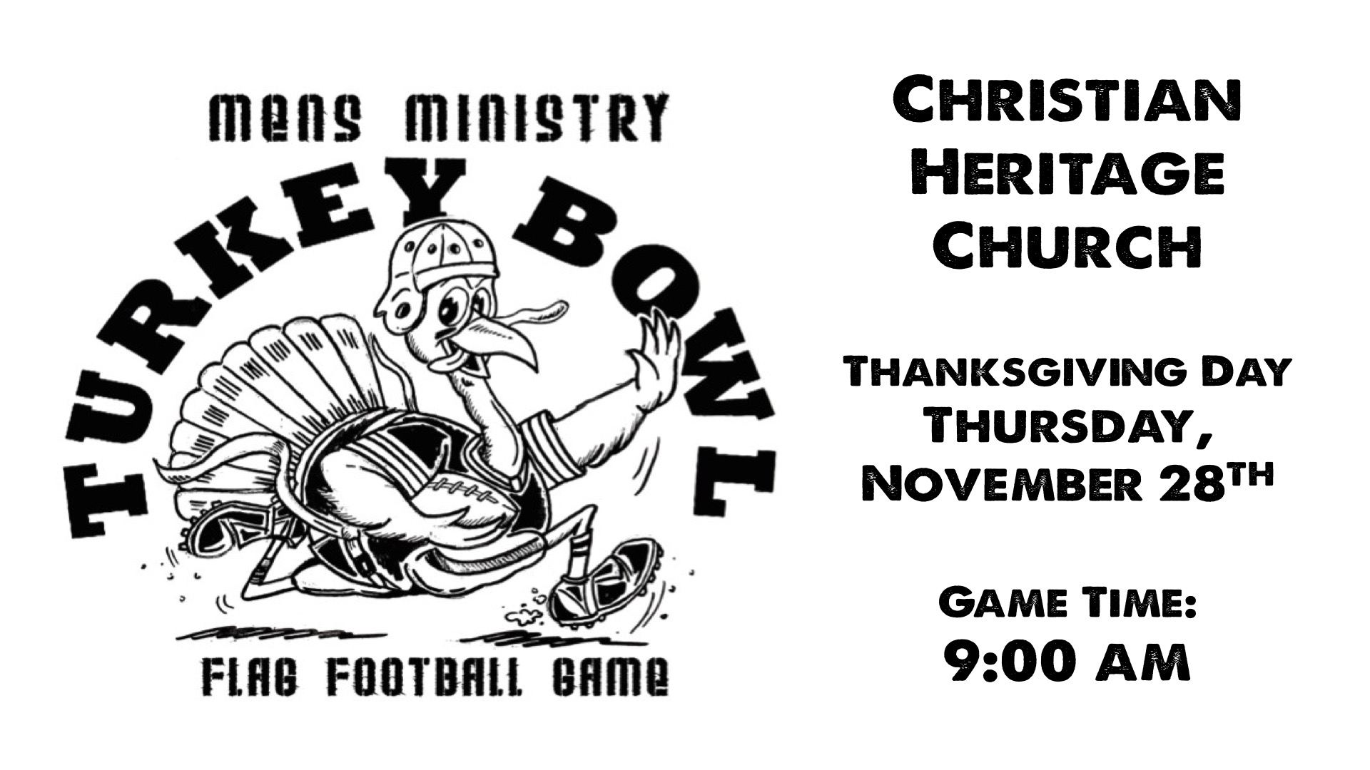 Annual Thanksgiving Day TurkeyBowl